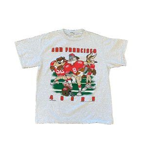 Vintage 1993 Looney Tunes San Francisco 49ers Shirt